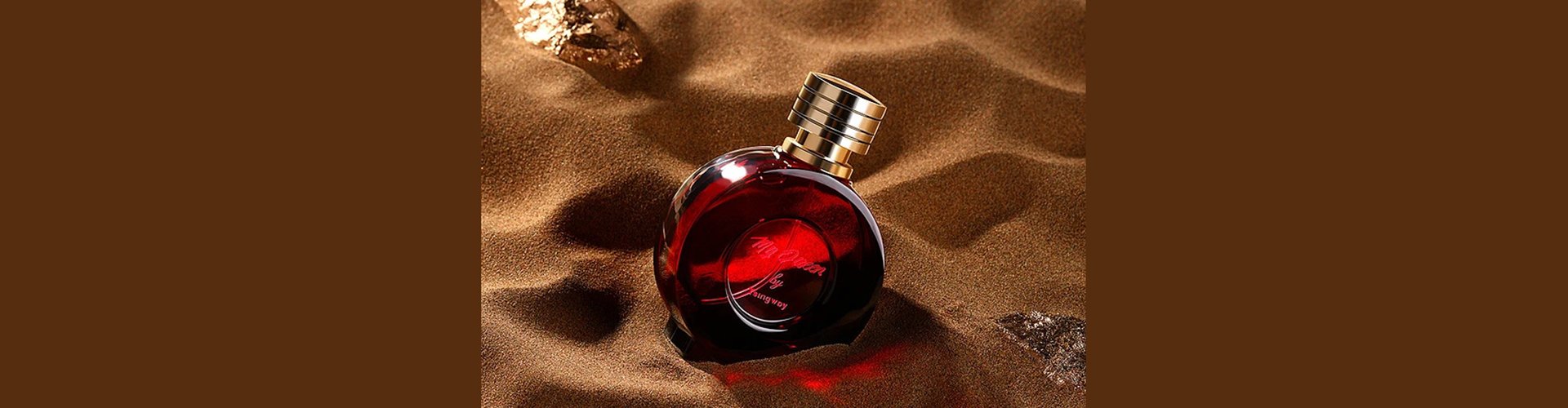 Attractive Red Perfume Bottle