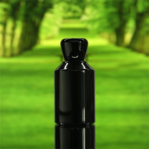 Black 1oz Perfume Bottle