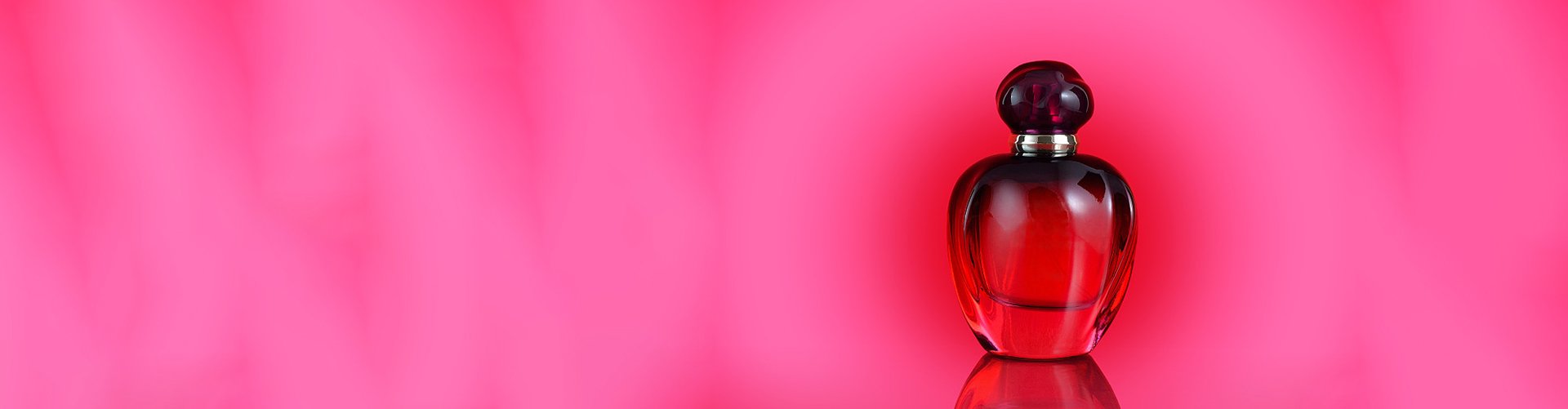 Red Color Glass Perfume Bottle Manufacturer