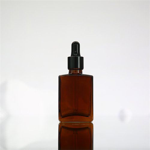 Amber Chemistry Dropper Bottle